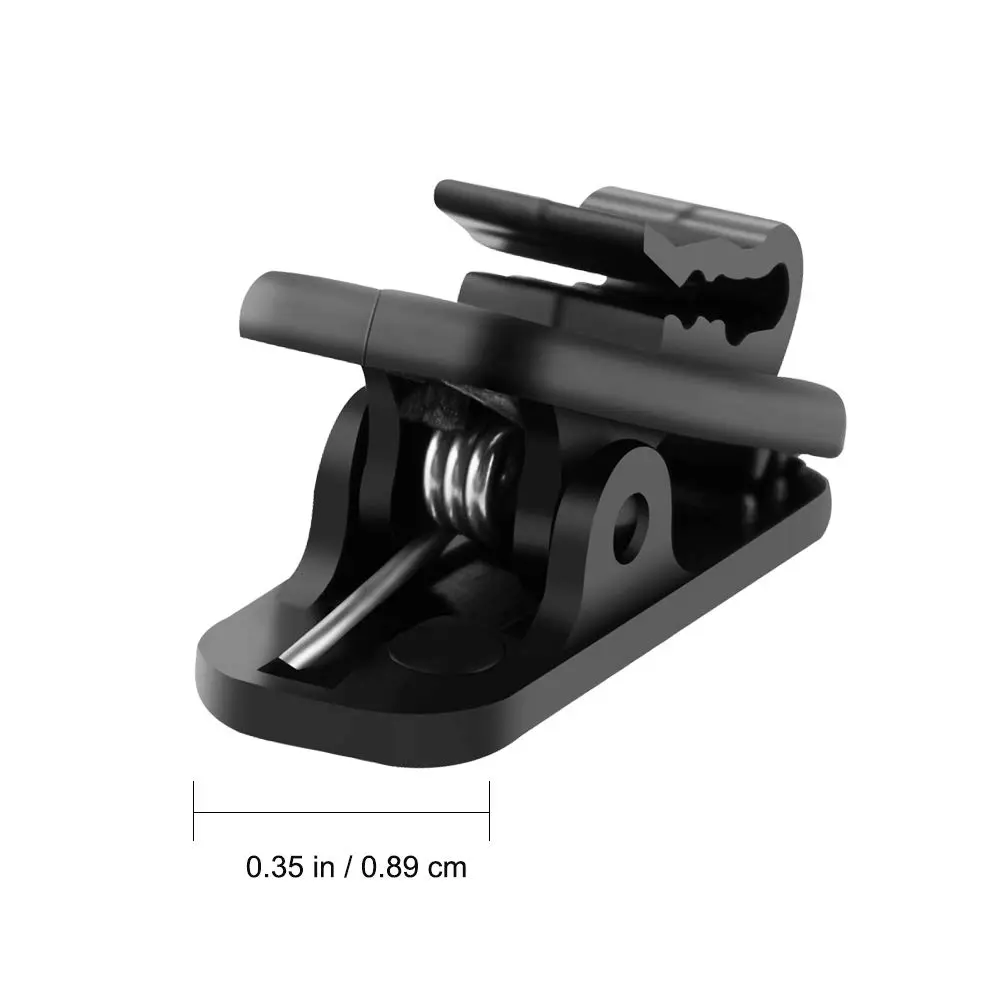 FENGWANGLI Headphone Wire Clip for Shirt | Compact Cable Management (70-120 chars) - view 2