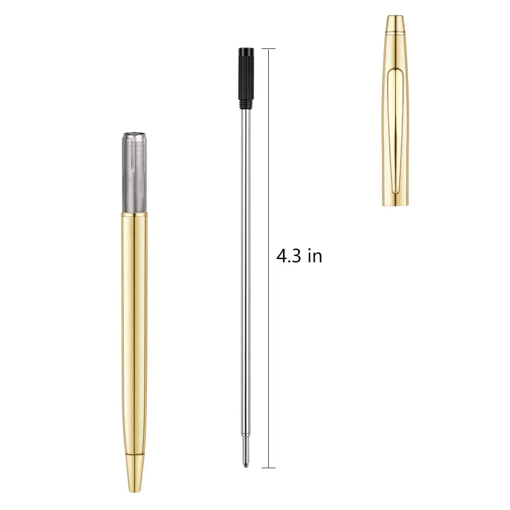 Unibene Cross Compatible Ballpoint Pen Refills 20 Pack, 1.0mm Medium Point | Smooth German Ink Refill for Cross Pens - view 4