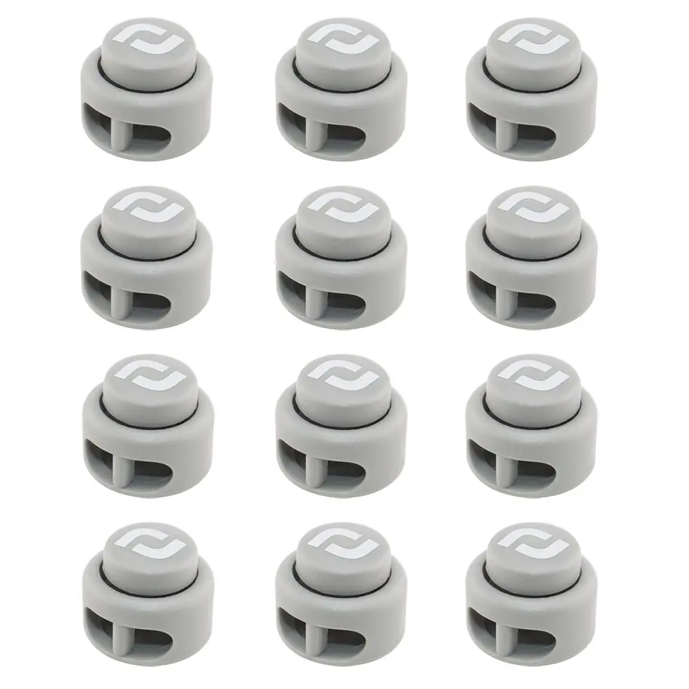 RJ-Sport Grey Shoelace - Premium Cord Locks for Kids & Adults, 1 Size - main product image