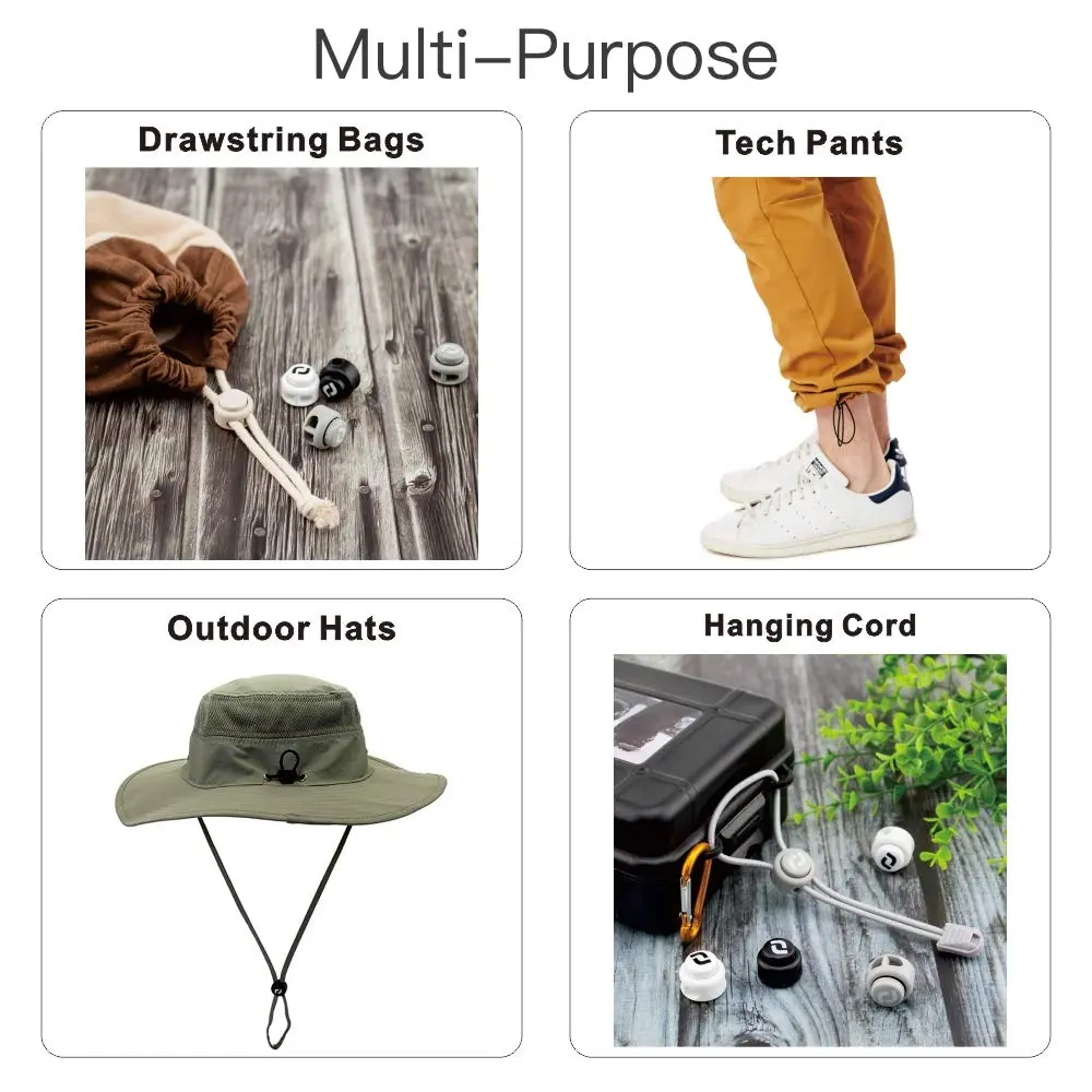 RJ-Sport Grey Shoelace - Premium Cord Locks for Kids & Adults, 1 Size - view 5