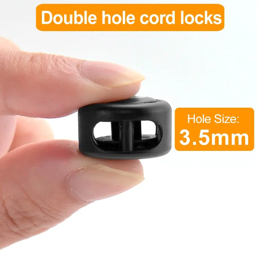 RJ-Sport Grey Shoelace - Premium Cord Locks for Kids & Adults, 1 Size - view 2