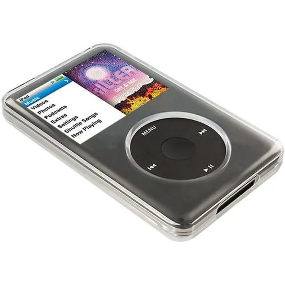 BestforYou Clear Hard Snap-on Case Cover for Apple iPod Classic 6th 7th 80GB, 120GB, 160GB | Thin 10.5mm Version with Screen Protector - view 4
