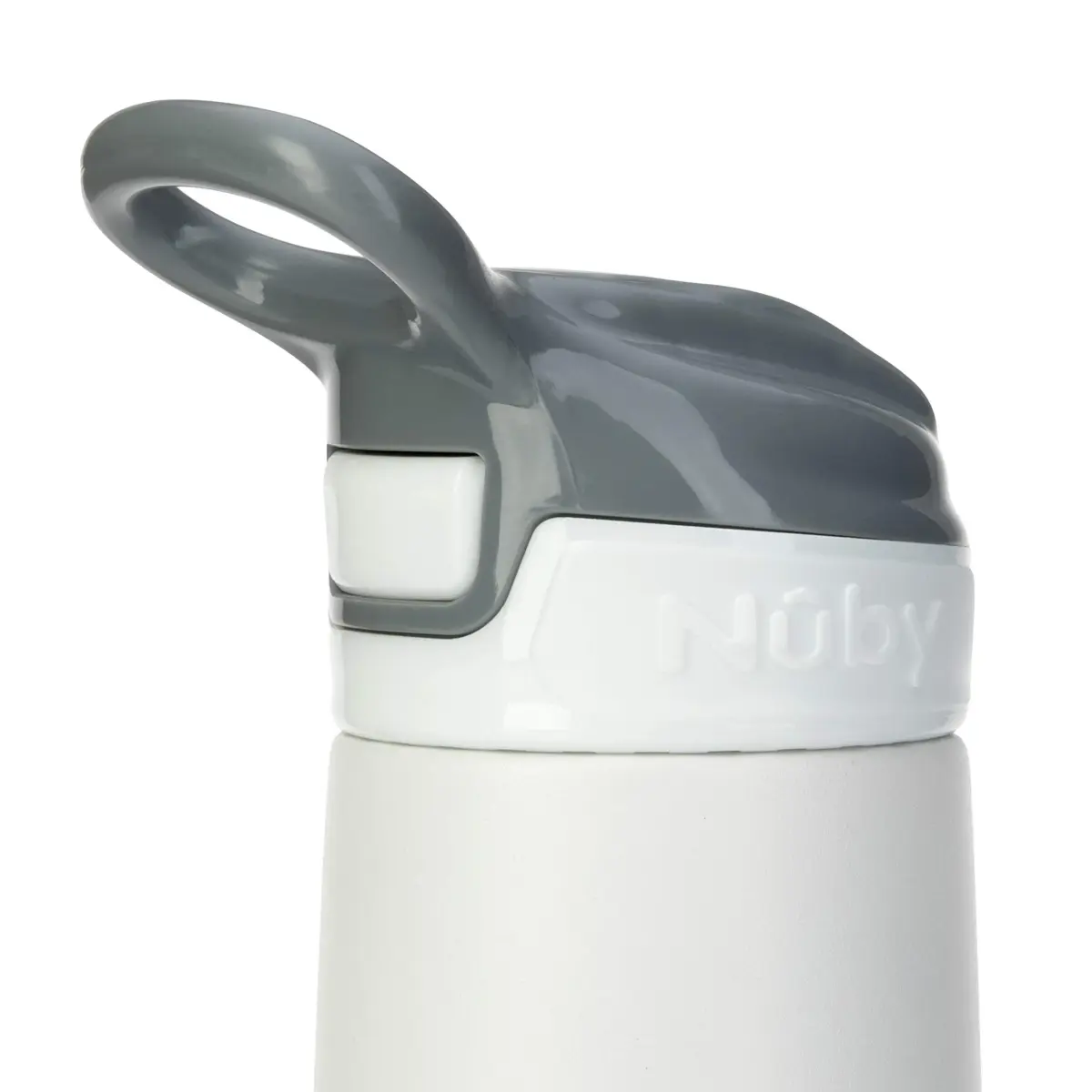 Nuby Thirsty Kids No Spill Flip-It Reflex Stainless Steel Travel Cup 300ml (10.1 Oz) | Insulated for 10 Hours - view 7