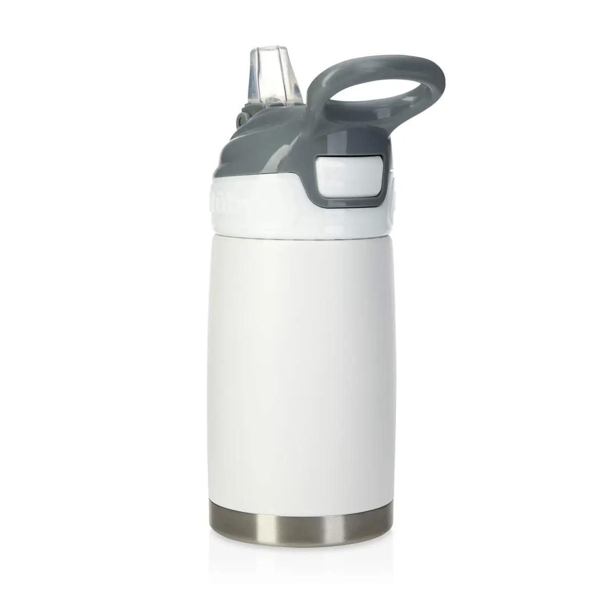 Nuby Thirsty Kids No Spill Flip-It Reflex Stainless Steel Travel Cup 300ml (10.1 Oz) | Insulated for 10 Hours - view 8