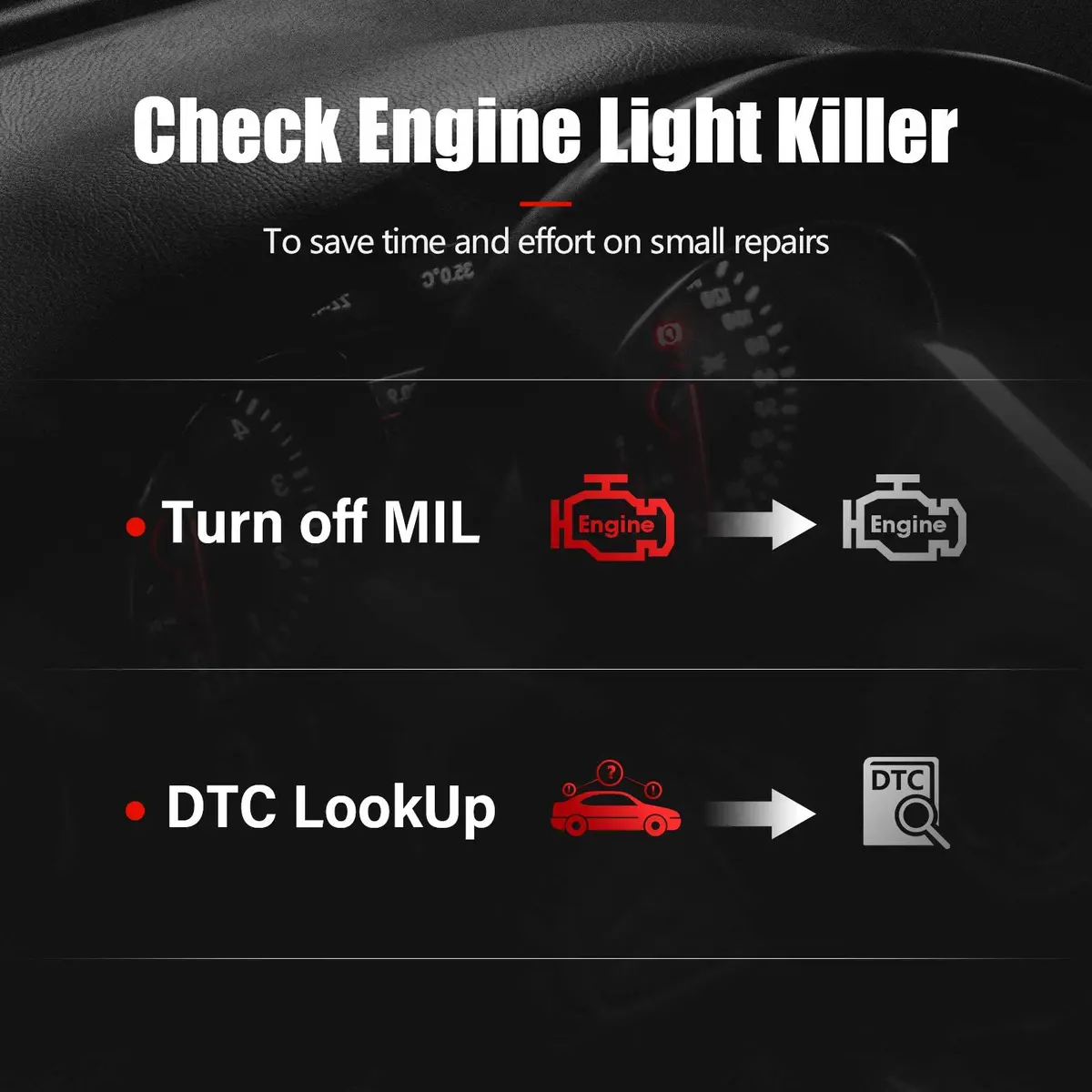 LAUNCH CR529 Full OBD2 Function Diagnostic Tool | Supports All Vehicles 1996+ with Lifetime Updates - view 6