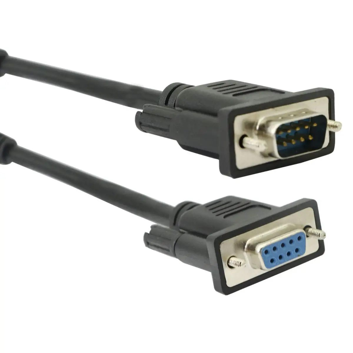 XMSJSIY DB9 RS232 to RJ45 Extender Adapter 2-Pack | Extends Serial Data Up to 100m - view 4