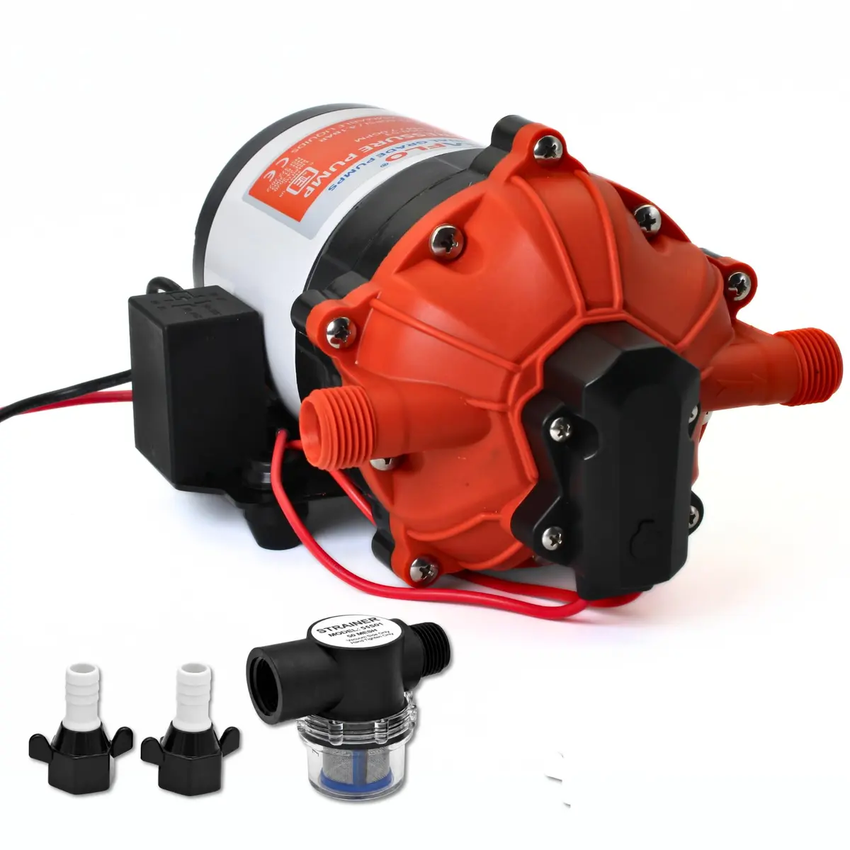 SEAFLO 53-Series DC Diaphragm Water Pump 7.0 GPM 60 PSI | Heavy-Duty, Self-Priming, 4-Year Warranty - main product image