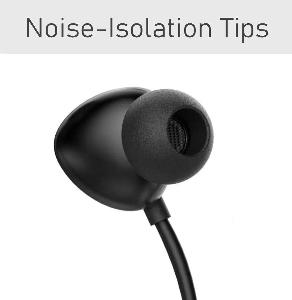 Bolle & Raven Thore Type C Wired Earbuds with Mic, 1.2m (4ft) Cord | HD Audio & Bass - view 2