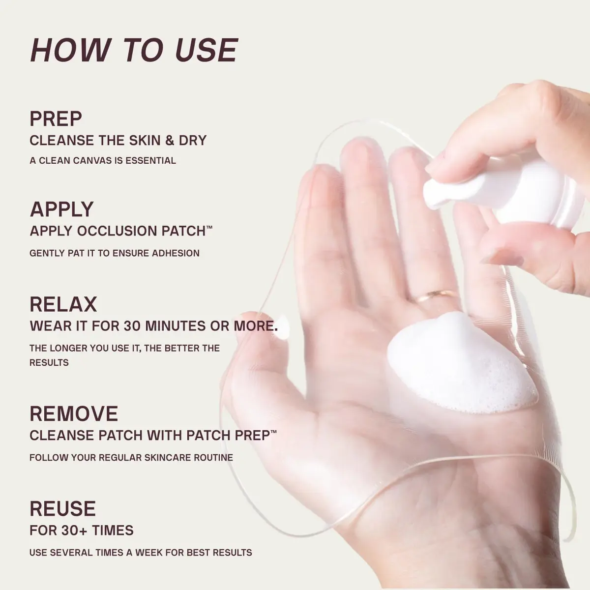 Dermaclara Silicone Patch Eyes & Forehead Kit | Reusable Overnight Wrinkle Pads for Frown & Smile Lines (1 Kit) - view 7