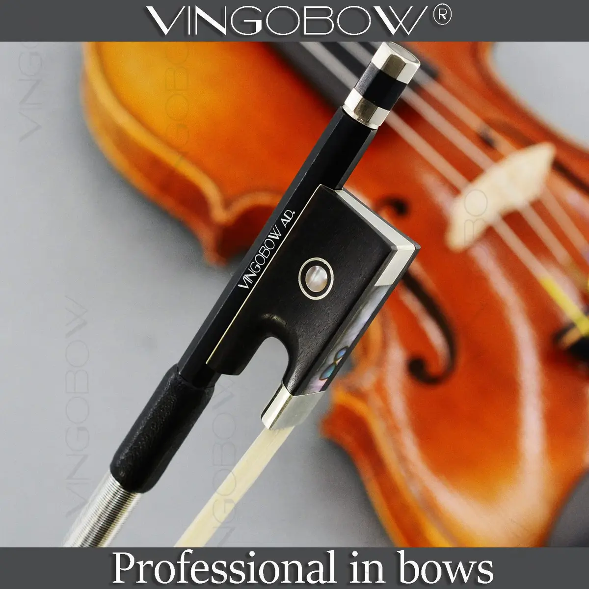 VINGOBOW 100V Carbon Fiber Violin Bow Full 4/4 Size | Advanced Performance, Warm Clear Tone - view 7
