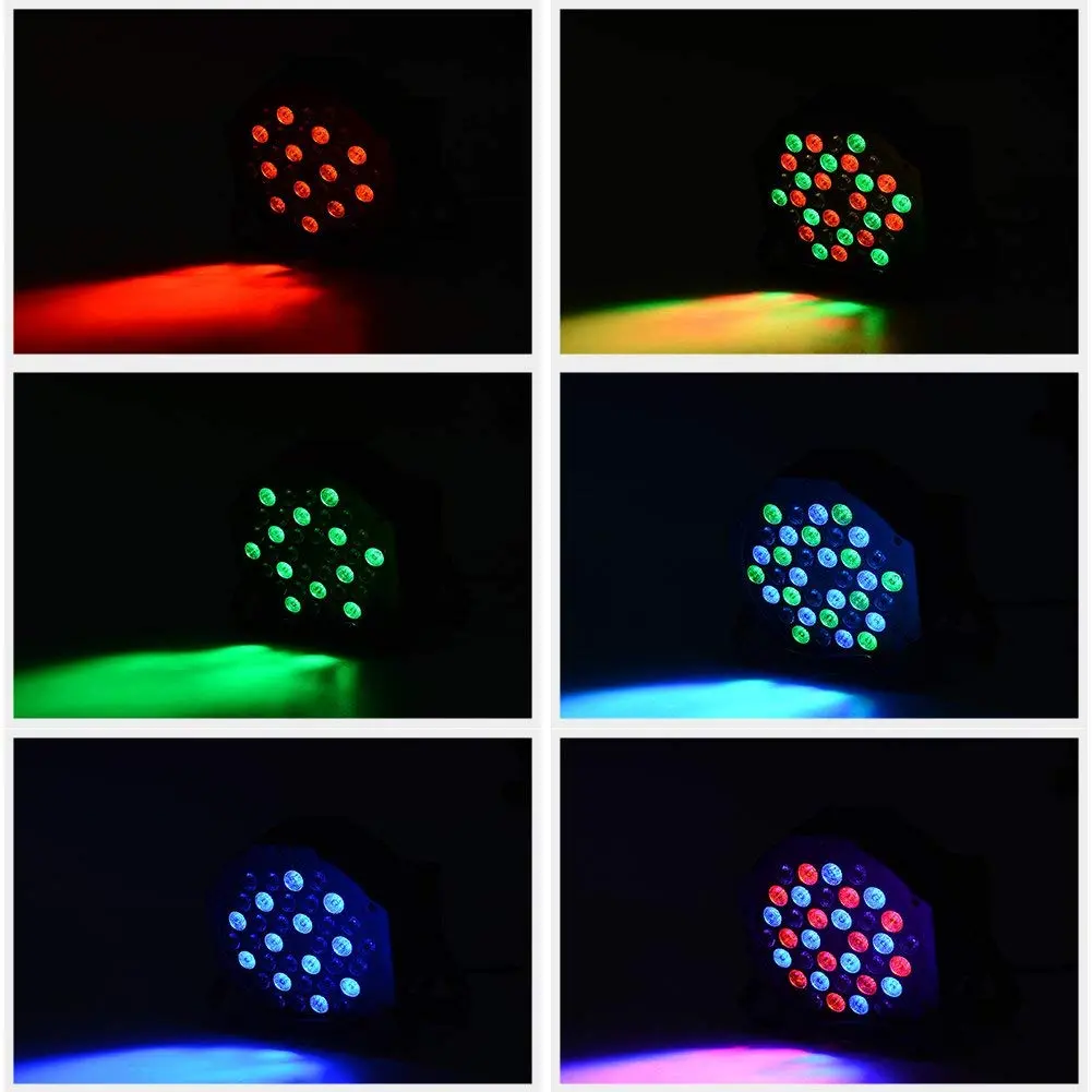 Litake 36 LED Stage Lights | Sound Activated DJ Par Lights for Events & Weddings - view 3