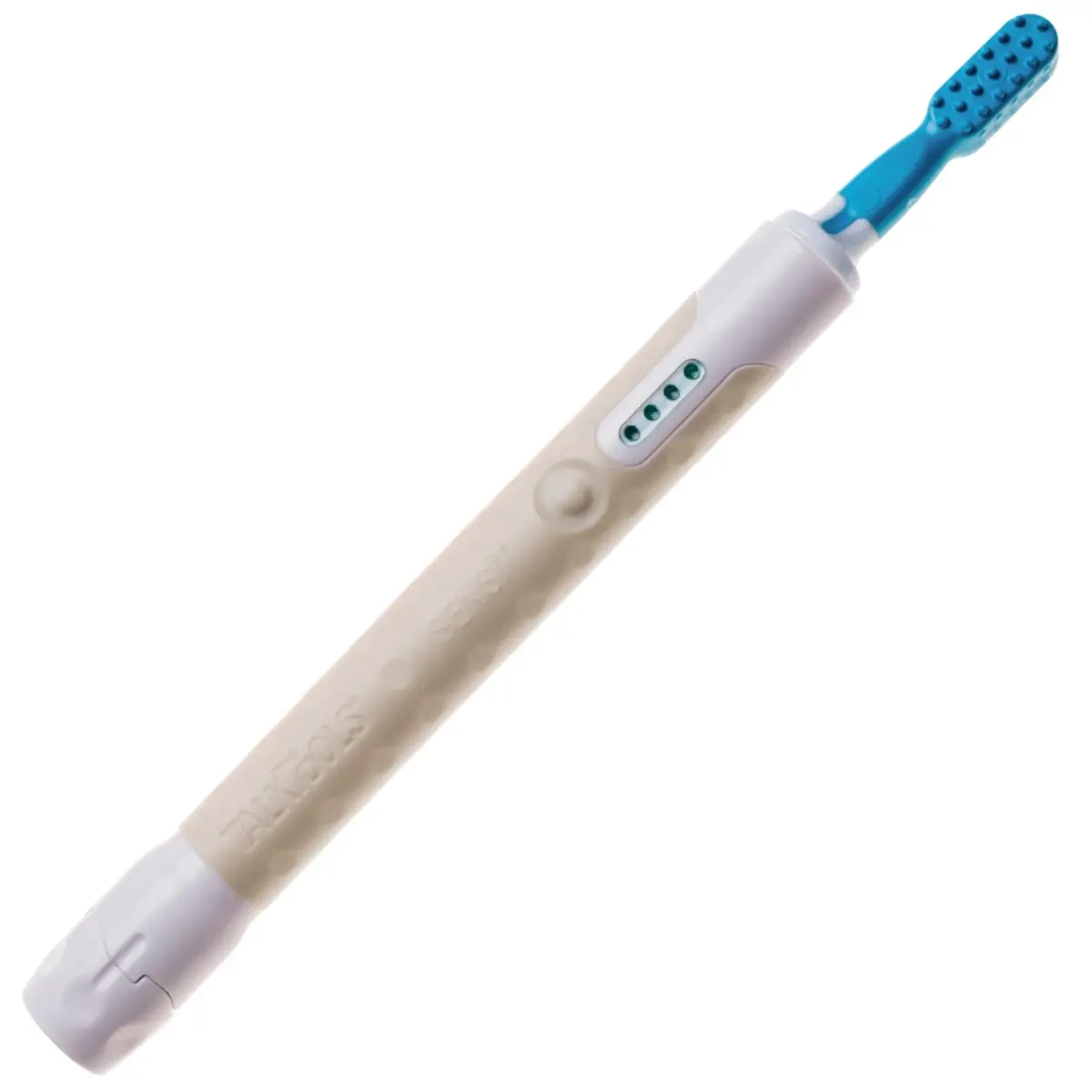 TalkTools Sensi Oral Motor Therapy Essential Vibration Tool with Textured Chewy Tip | Grey - main product image