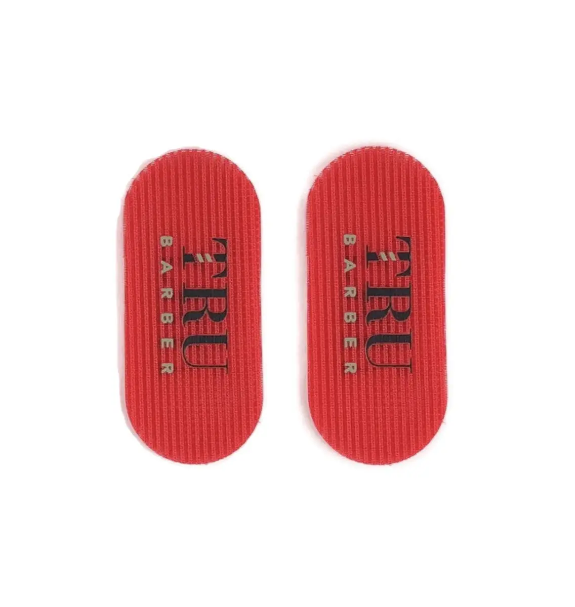 TRU BARBER Hair Grippers 3 Colors Bundle Pack 6 pcs | Salon & Barber Hair Clips for Styling (Red/White/Black) - view 4