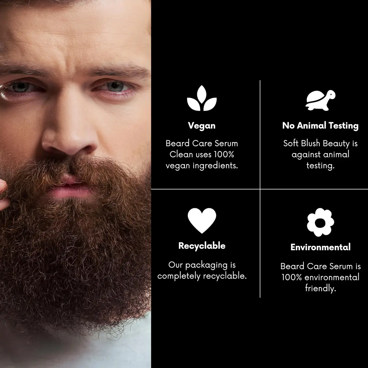 Morfose Ossion Beard Growth Serum for Men | Fast Absorbing Follicle Treatment 50 ml - view 6