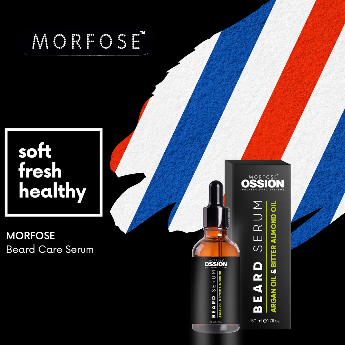 Morfose Ossion Beard Growth Serum for Men | Fast Absorbing Follicle Treatment 50 ml - view 2