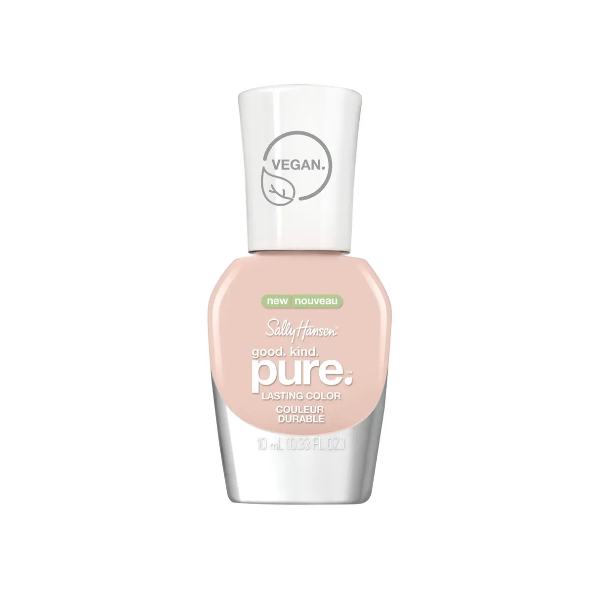 Sally Hansen Good. Kind. Pure. Vegan Nail Polish 0.33 Fl Oz | Plant-Based, 16-Free, Shiny, Long-Lasting - main product image