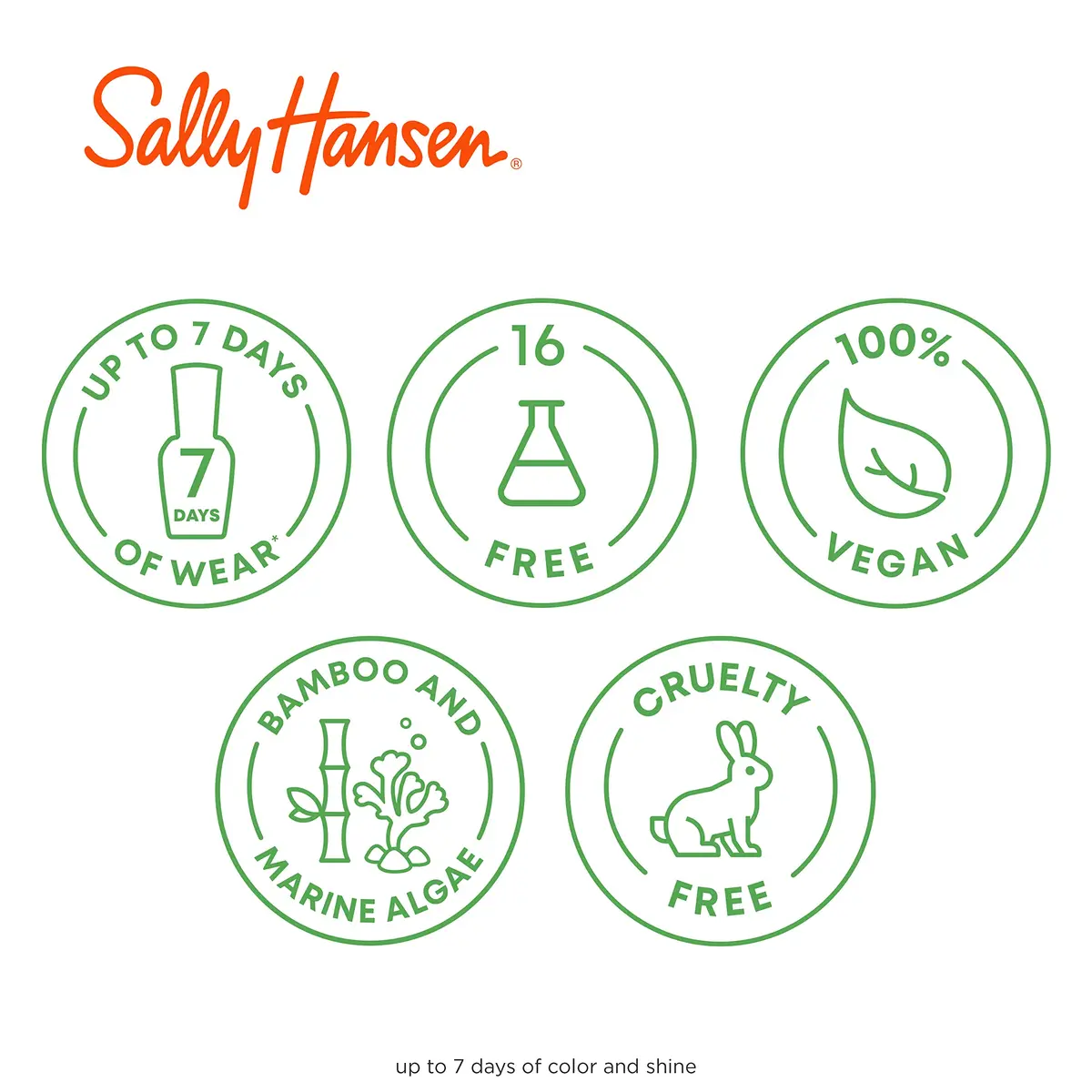 Sally Hansen Good. Kind. Pure. Vegan Nail Polish 0.33 Fl Oz | Plant-Based, 16-Free, Shiny, Long-Lasting - view 7