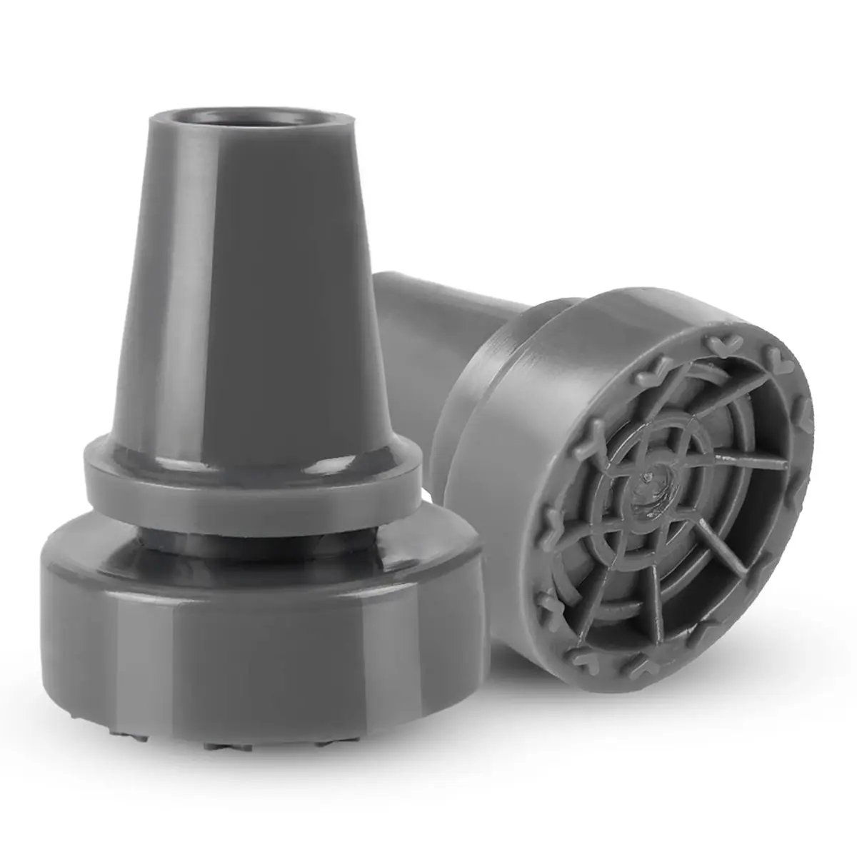 Pongnas Rubber Cane Tip Pad 2.2cm | 360° Rotating, Anti-Slip, Steel Support - main product image