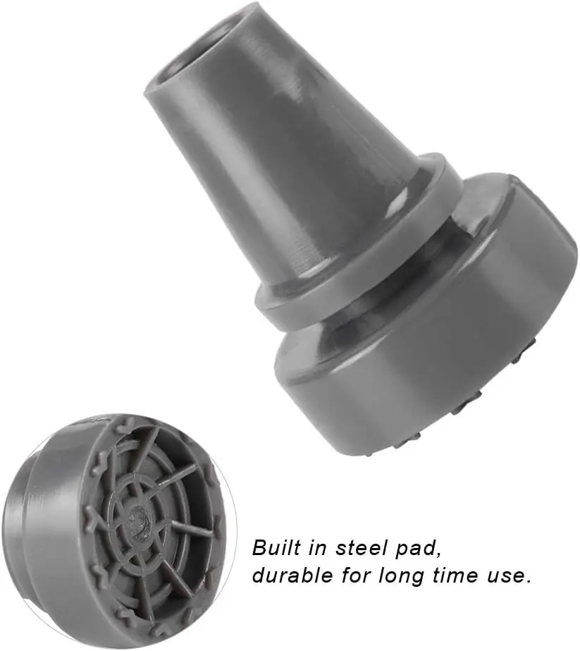 Pongnas Rubber Cane Tip Pad 2.2cm | 360° Rotating, Anti-Slip, Steel Support - view 7