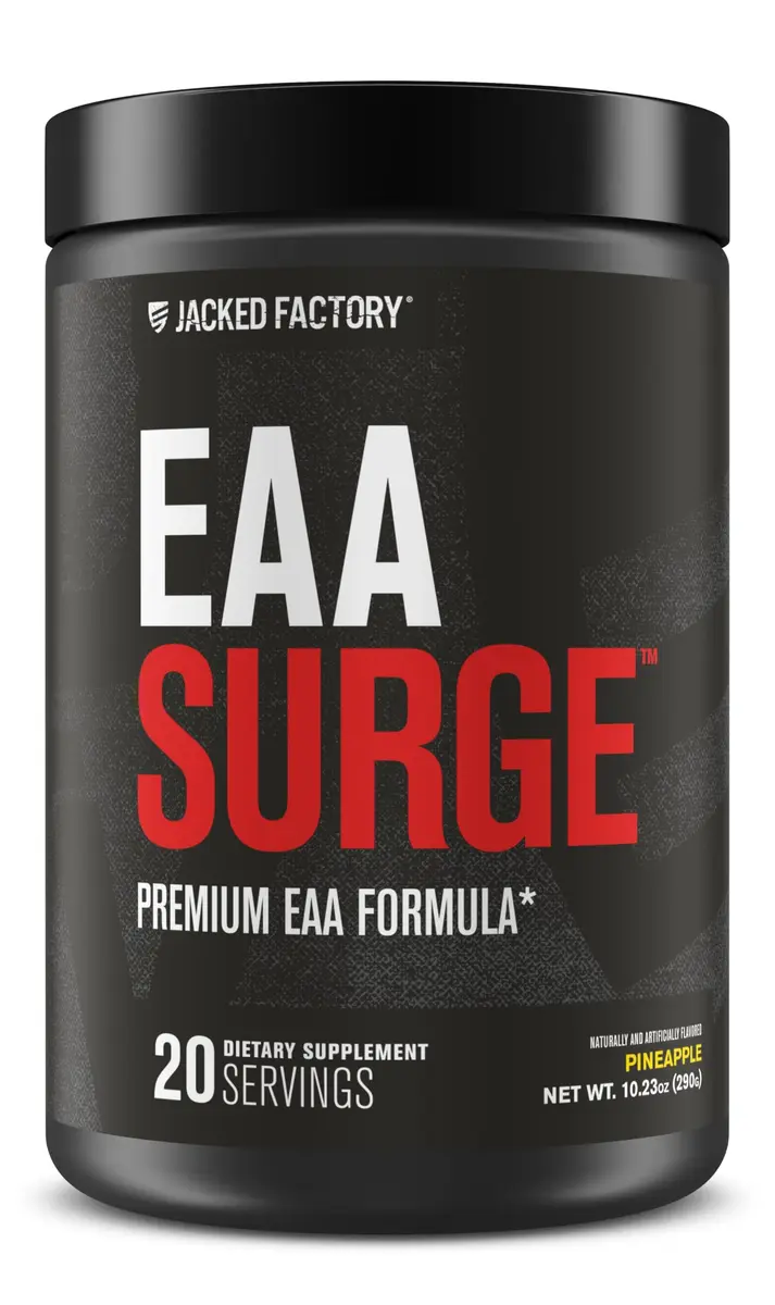 Jacked Factory EAA Surge Essential Amino Acids Powder | Supports Muscle Growth & Recovery in India - main product image