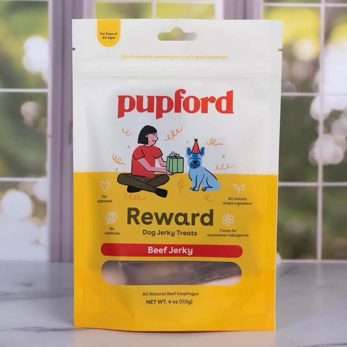 Pupford Salmon Dog Treats 4 oz | Natural, Single Ingredient, Low Calorie Reward - view 8
