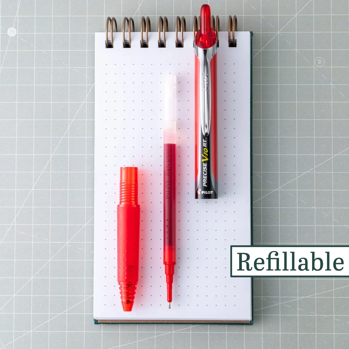 PILOT Precise V10 RT Retractable Rollerball Pens, 1.0mm Bold Point, Purple, 12-Pack | Smooth Writing Liquid Ink - view 5