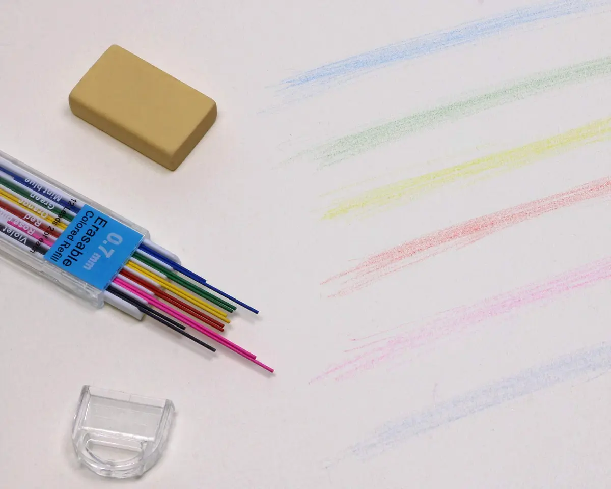 Tupalizy 0.7mm Colored Mechanical Pencil Leads | 6 Colors, 24PCS for Drawing & Writing - view 2
