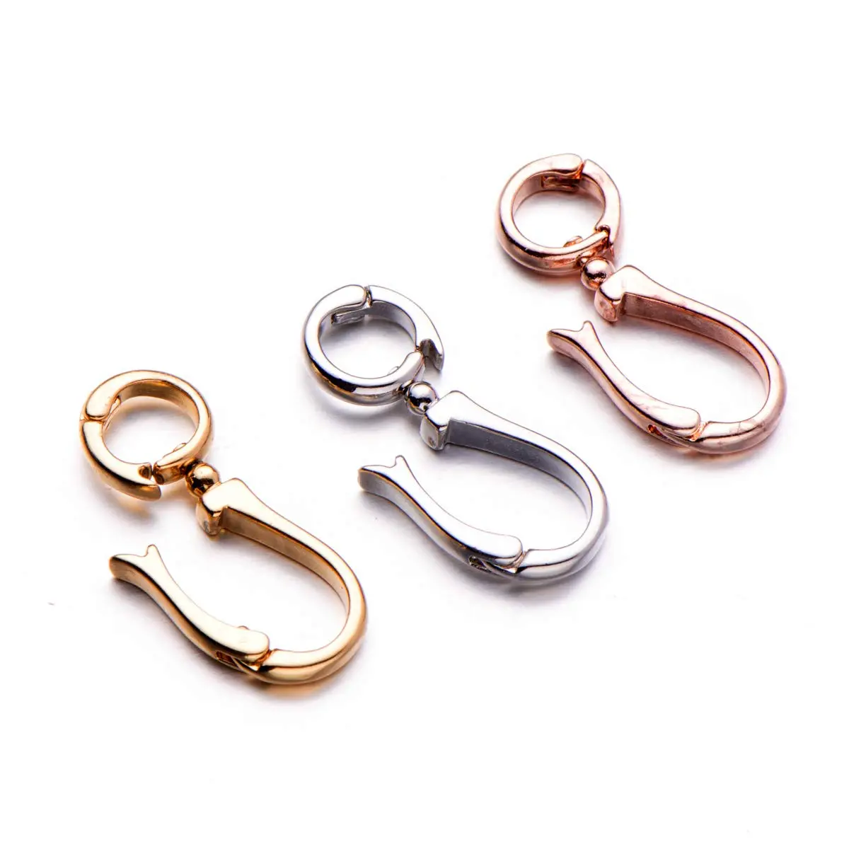 Zpsolution Swivel Bails for Pendants, Dual Ended Connector Charm | Interchangeable Jewelry Clasp (70-120 chars) - view 6