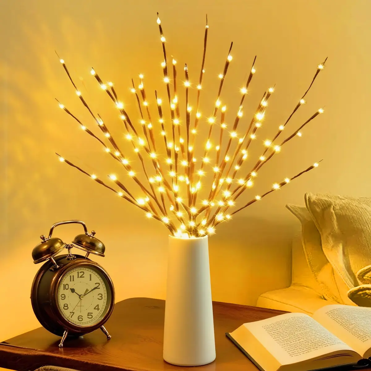 DK177 2 Pack Led Branch Light Battery Operated Lighted Branch Vase Filler 30 Inch | Warm White Indoor & Outdoor Decor - view 2