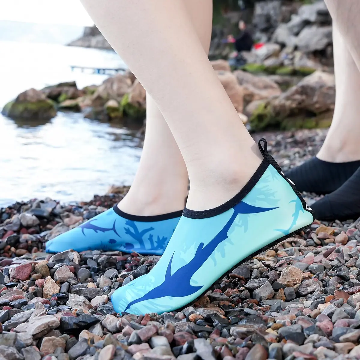 JOTO Quick-Dry Water Shoes for Women & Men | 25cm (9.8 inches) | Breathable Aqua Socks with Non-Slip Sole - view 2