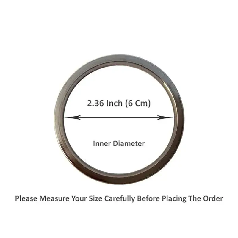 BISMAADH Plain Flat Stainless Steel Kada for Men & Women 7mm Thickness | Adjustable Size Bracelet - view 5