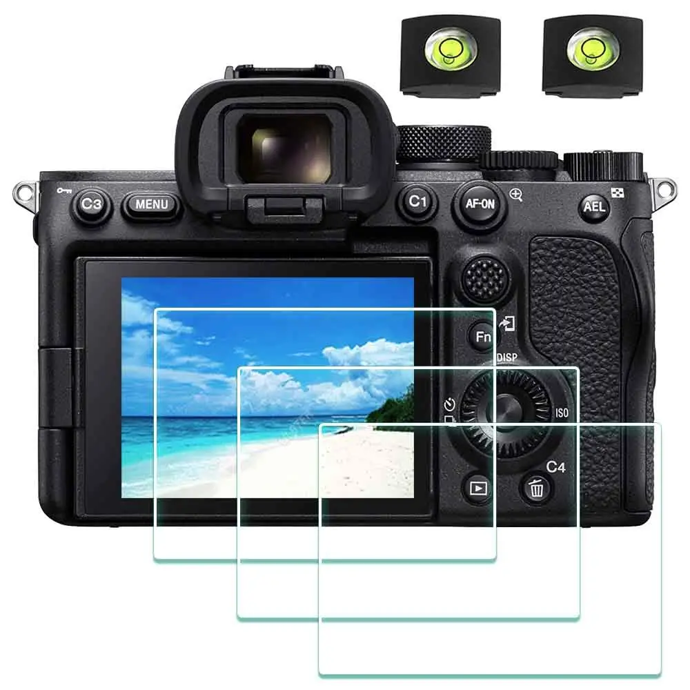 ULBTER Tempered Glass Screen Protector for Sony RX10 IV III II I LCD Camera | 3+2 Pack - main product image