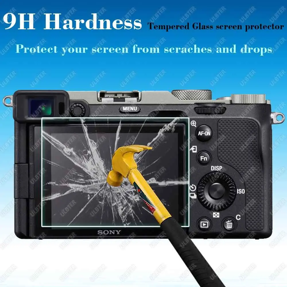 ULBTER Tempered Glass Screen Protector for Sony RX10 IV III II I LCD Camera | 3+2 Pack - view 5