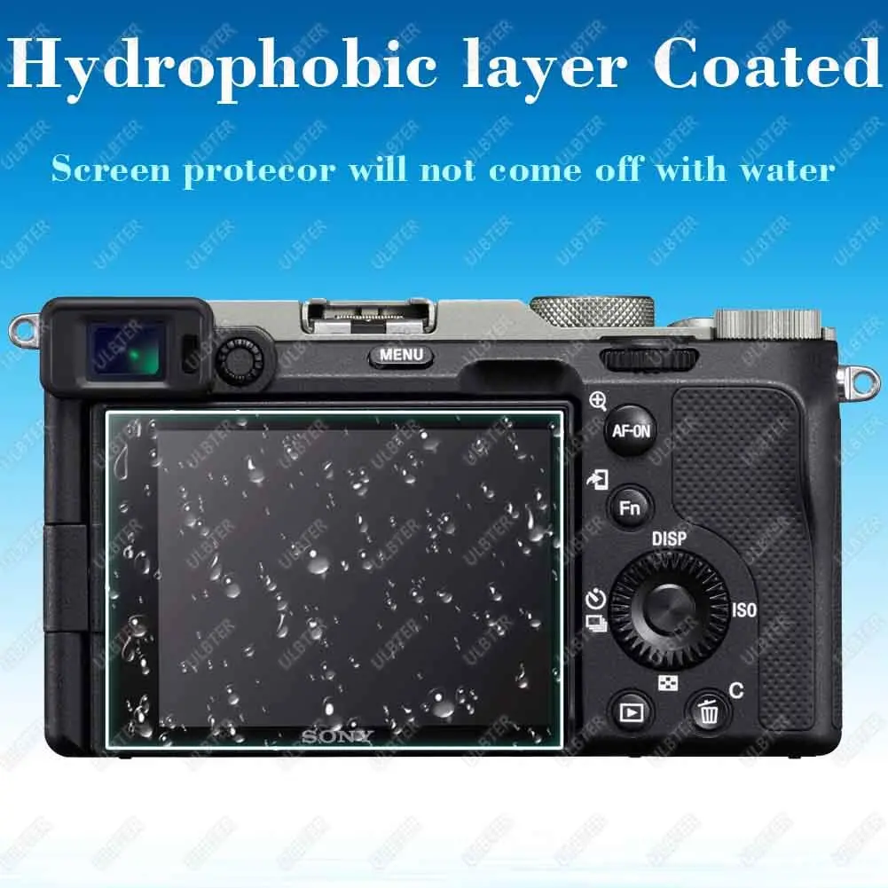 ULBTER Tempered Glass Screen Protector for Sony RX10 IV III II I LCD Camera | 3+2 Pack - view 8