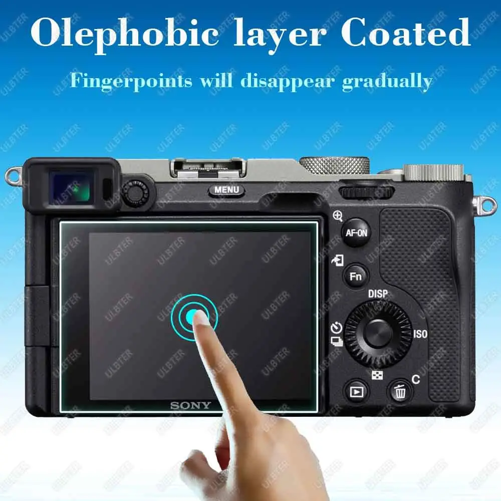 ULBTER Tempered Glass Screen Protector for Sony RX10 IV III II I LCD Camera | 3+2 Pack - view 4