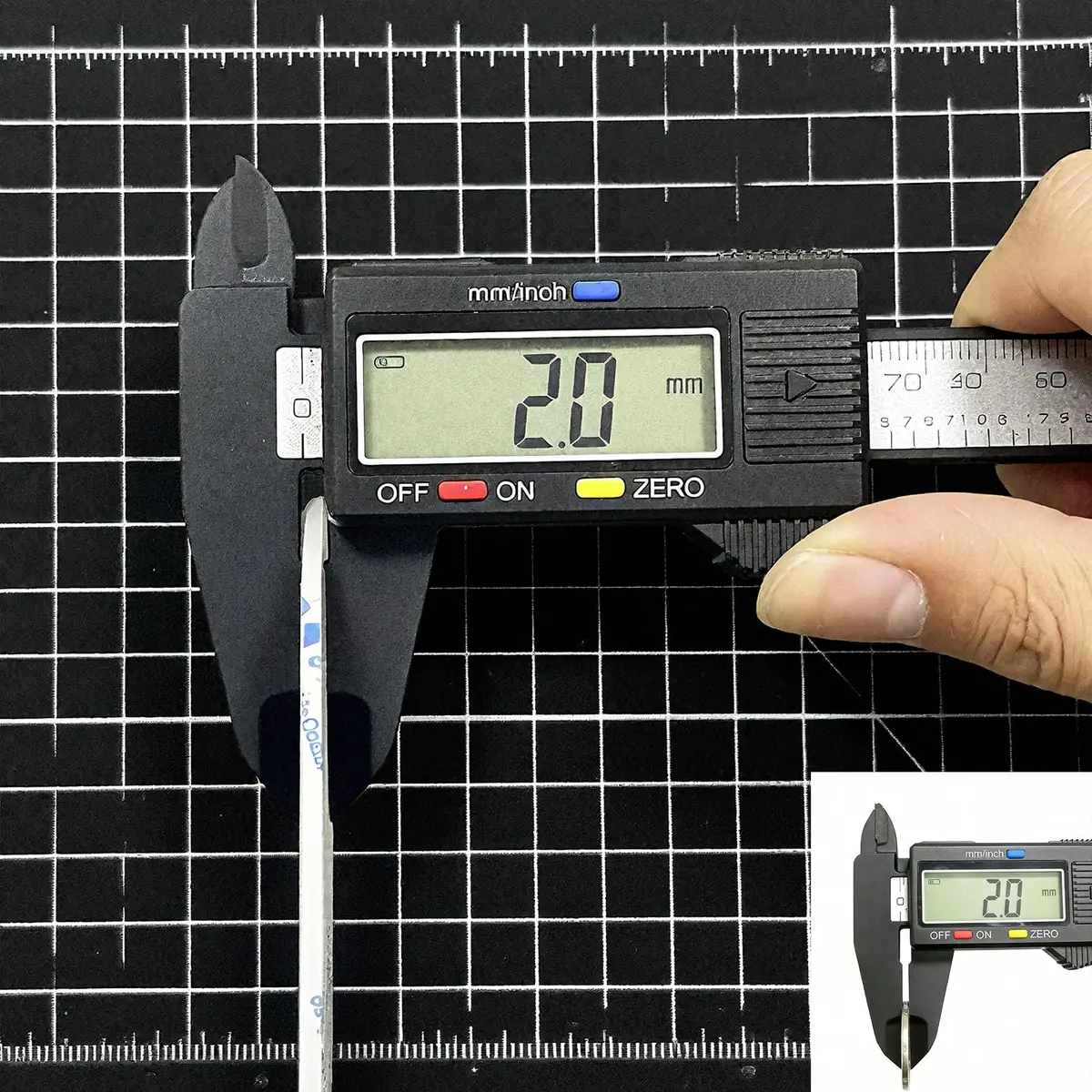 Kaisiking 2mm LCD Repair Tape for Phone Screen | Waterproof Adhesive Tape with Tweezers, 50M - view 3