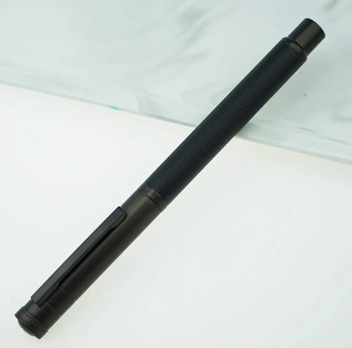 erofa Black Forest Fountain Pen Titanium Black Bent Nib 138mm (5.43in) | Calligraphy Gift Pen - view 5