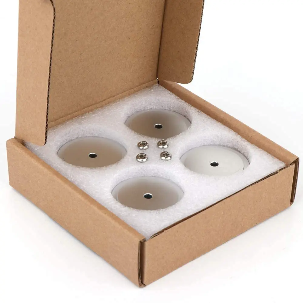 Monosaudio Silver 4pcs CE_ACCESSORY Load 400KG Anti Vibration Pads 40 x 20mm - view 7