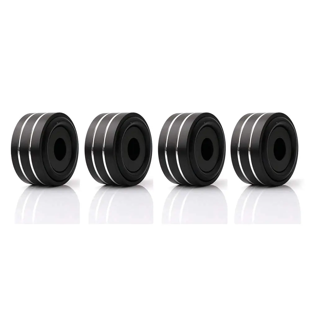 Monosaudio 4Pcs Aluminum Speaker Isolation Feet 40mm x 20mm | Load 400KG Anti Vibration Pads - view 6