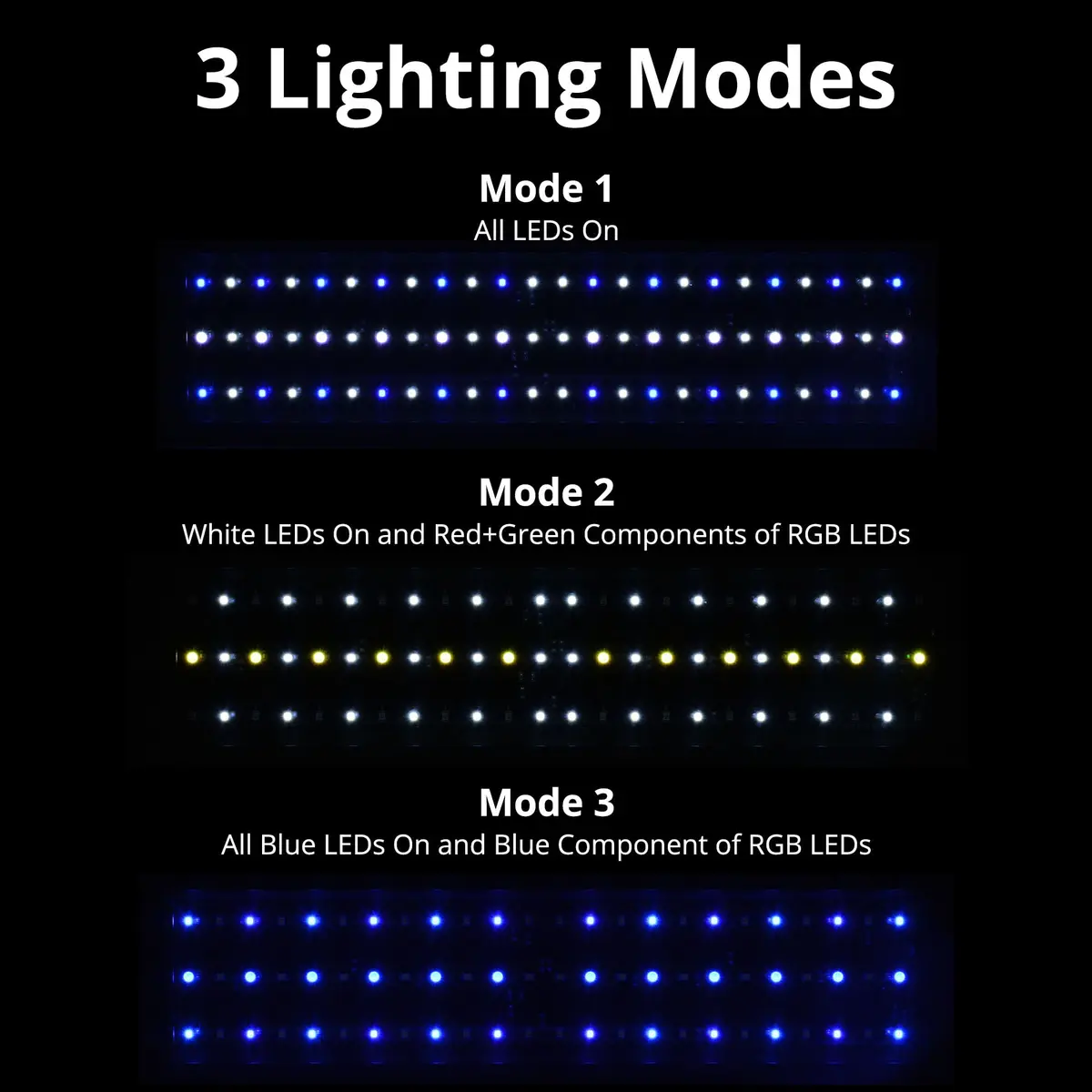 NICREW ClassicLED Marine Saltwater Aquarium Light, 20W for 18–24 inch Tanks | Full Spectrum with Day/Night Cycle - view 5