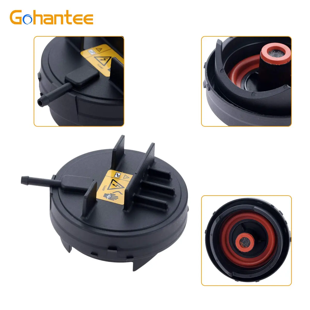 gohantee Engine Cylinder Head Valve Cover 11127552281 | Compatible with BMW N20 N52 N51 N26 - view 5