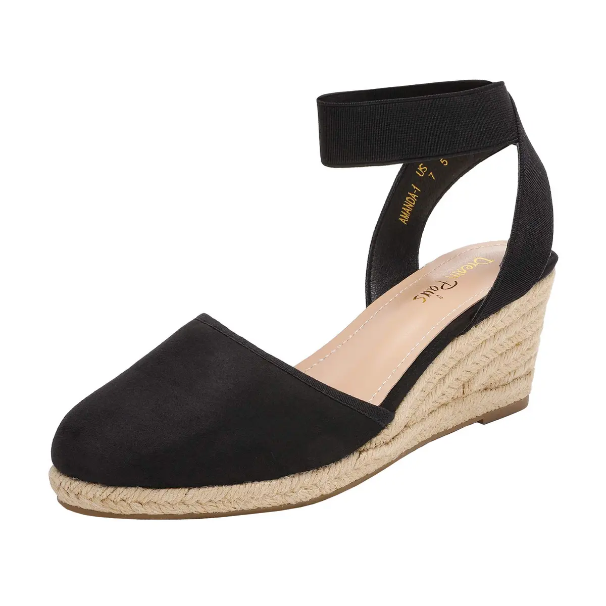 DREAM PAIRS Women's Ankle Strap Wedge Sandals 10 | Stylish Comfort for Summer (70-120 chars) - main product image