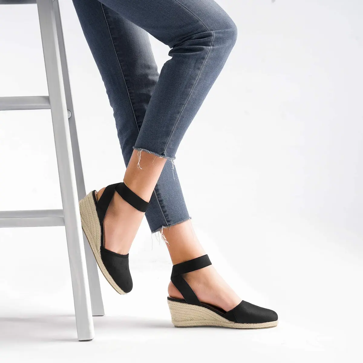 DREAM PAIRS Women's Ankle Strap Wedge Sandals 10 | Stylish Comfort for Summer (70-120 chars) - view 7