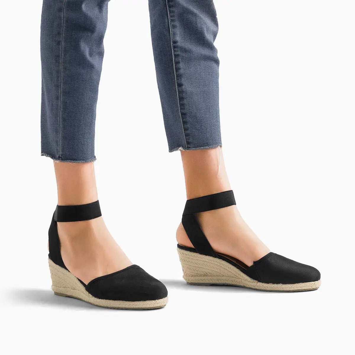 DREAM PAIRS Women's Ankle Strap Wedge Sandals 10 | Stylish Comfort for Summer (70-120 chars) - view 8