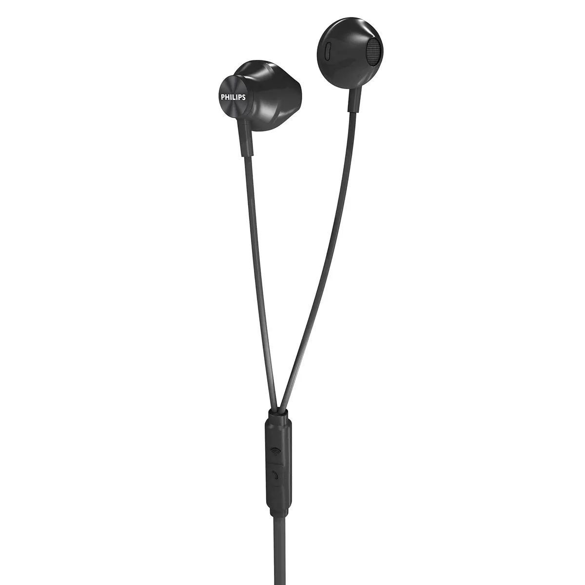 PHILIPS Wired Earbuds with Microphone, White | Ergonomic Comfort-Fit In-Ear Headphones with Mic for Cell Phones, Bass Clear Sound - view 2