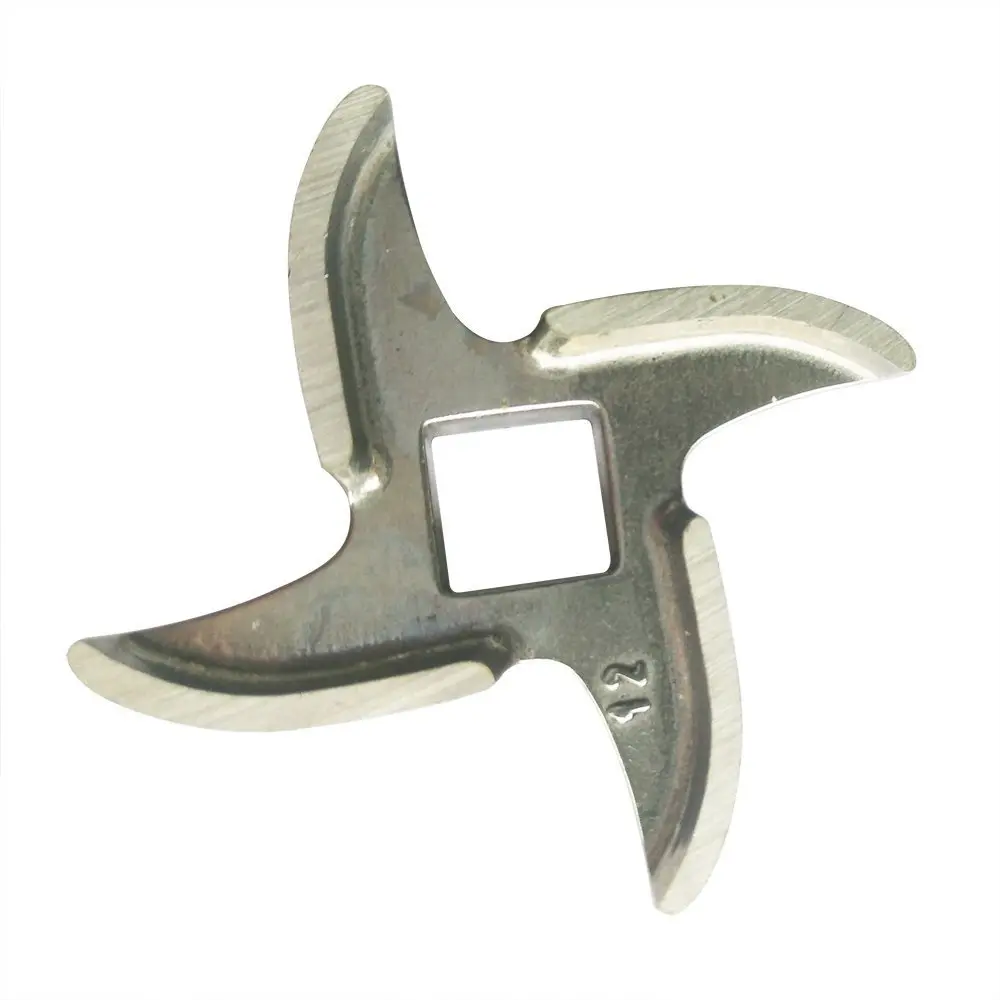 VTurboWay #12 Meat Grinder Blade 12mm (0.47") Stainless Steel Knife Cutter Replacement | Aftermarket Part for Common #12 Grinders - view 5