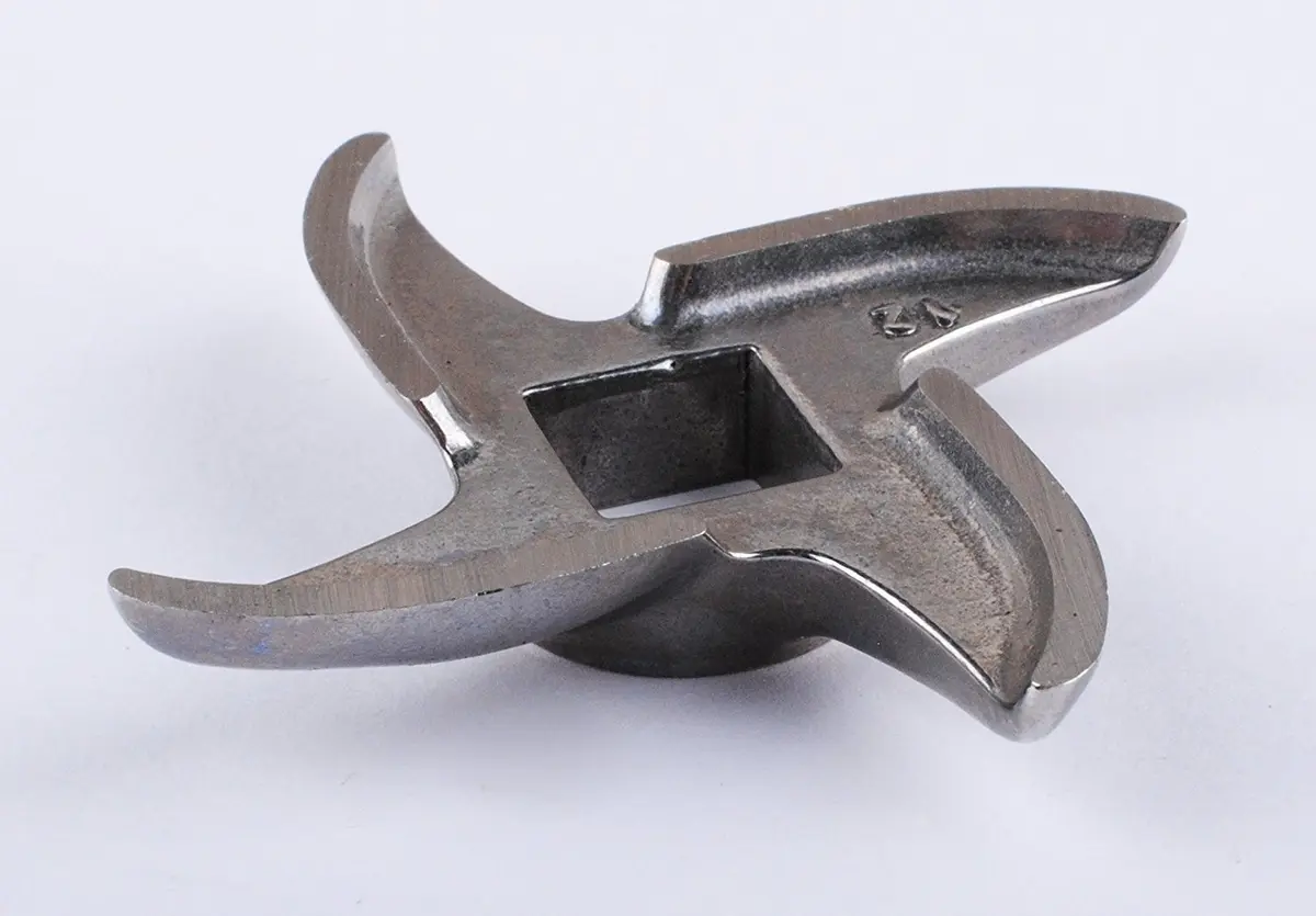 VTurboWay #12 Meat Grinder Blade 12mm (0.47") Stainless Steel Knife Cutter Replacement | Aftermarket Part for Common #12 Grinders - view 4