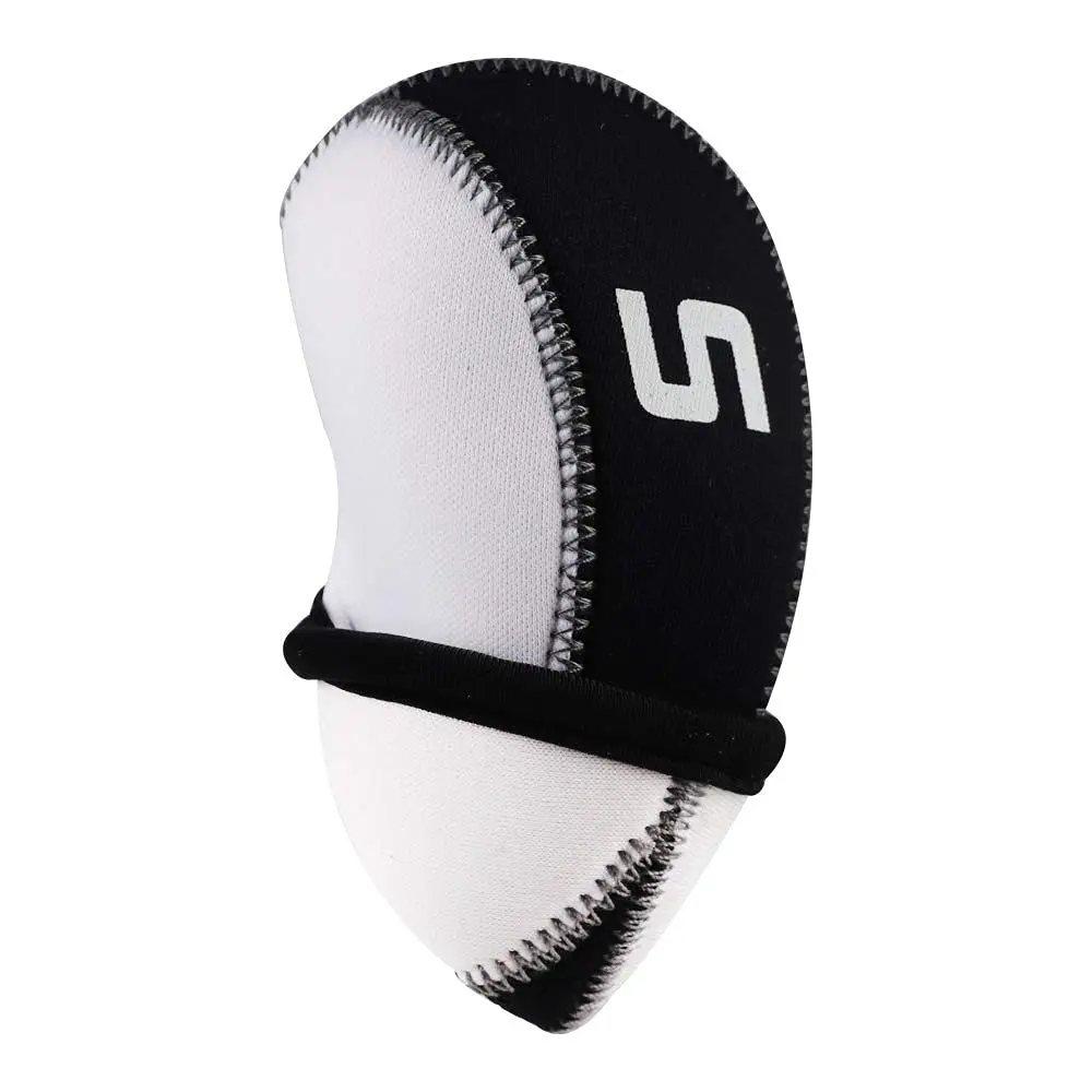 CRAFTSMAN GOLF White & Black 11pcs Neoprene Iron Headcover Set with Large Numbers | Protects Irons from Damage - view 4