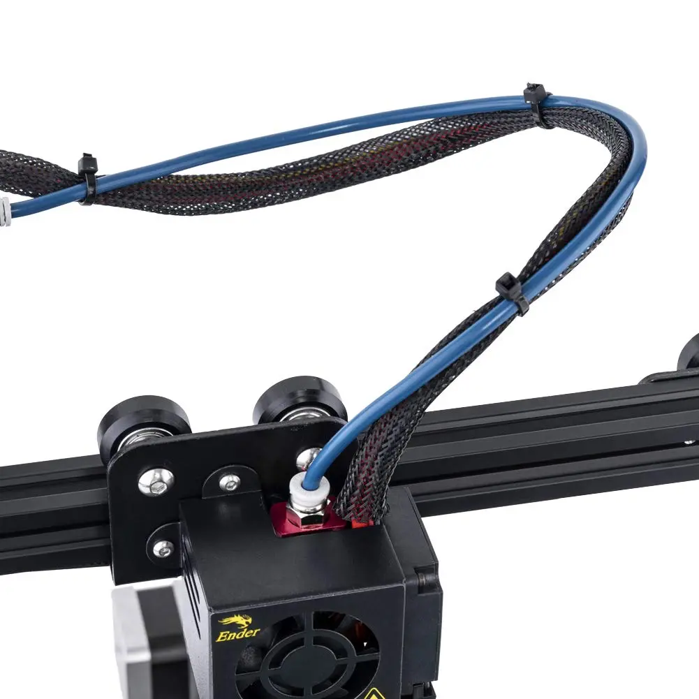 Comgrow All Metal Extruder Feeder, Capricorn Bowden Tubing, Bed-Level Springs Kit | 1.75mm Filament Upgrade for Creality Ender 3 Printers - view 4