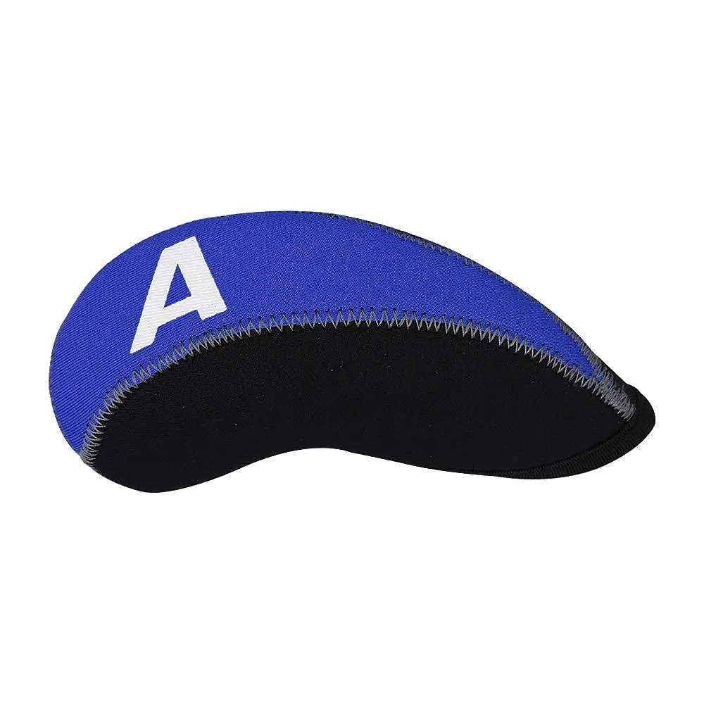 Craftsman Golf 11pcs Neoprene Iron Headcover Set with Large Numbers, Blue & Black | Protects Irons from Damage - view 6